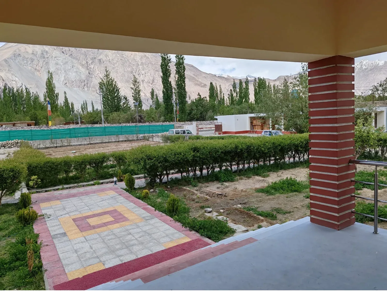 Mountain view from the property veranda
